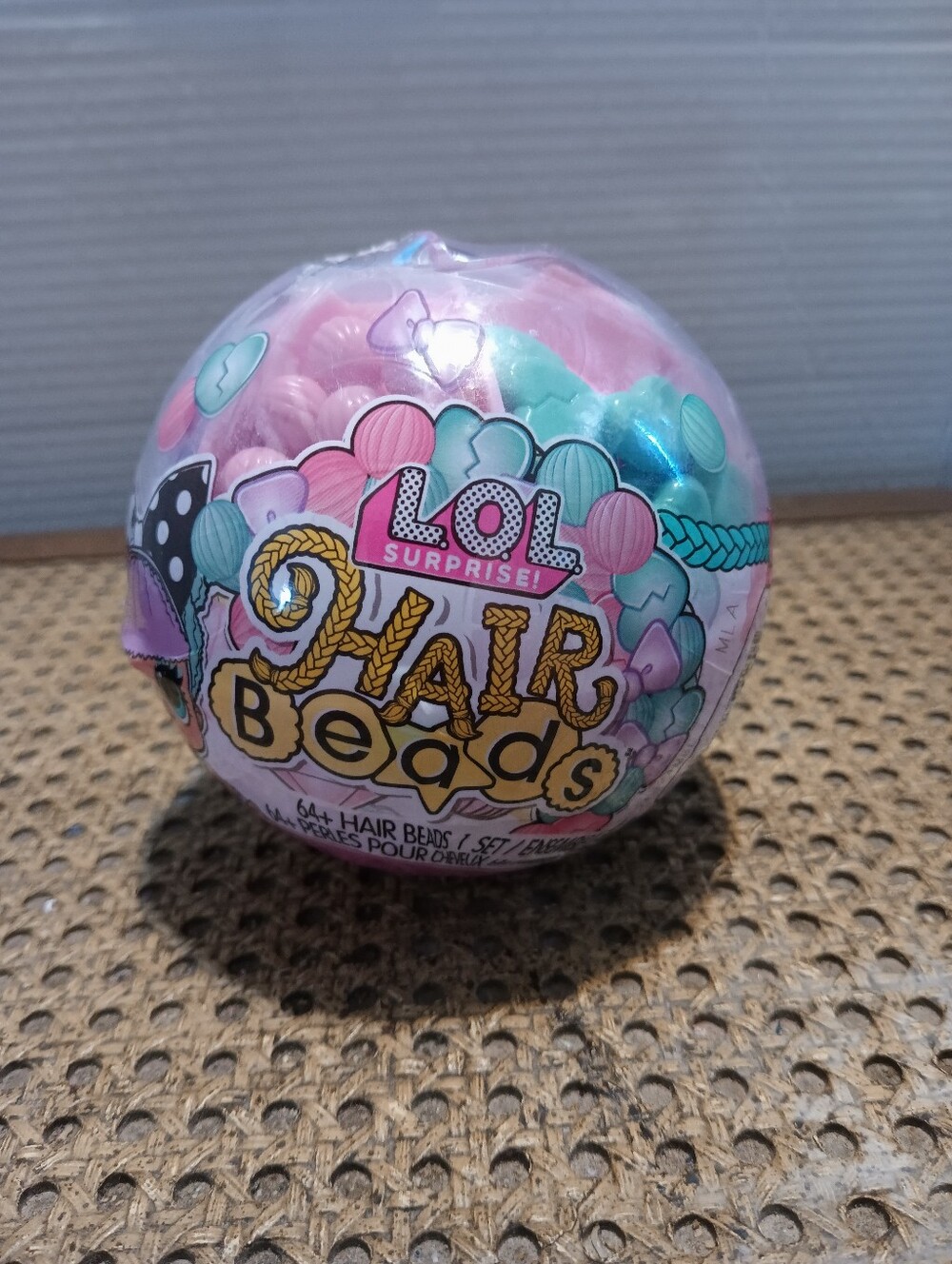 L.O.L. Surprise! Hair Beads - Pink & Teal Bead Set NIP
